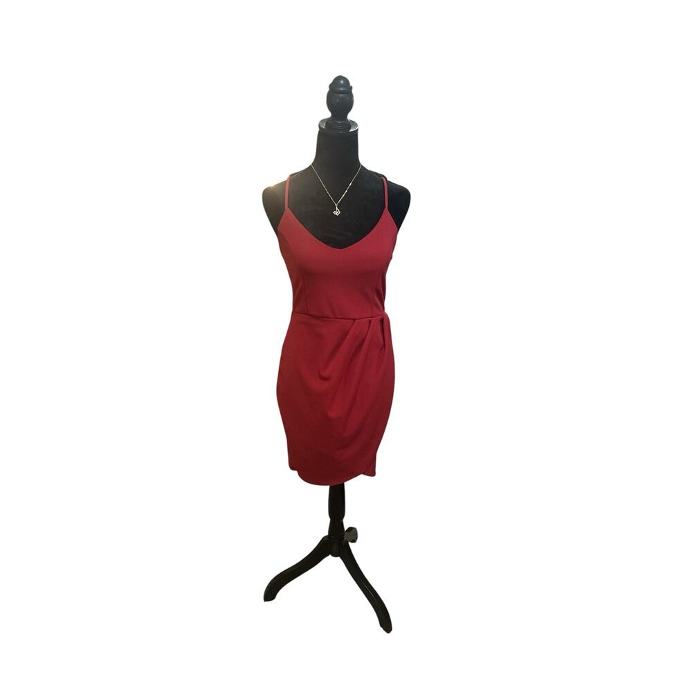 Lulus Red Sleeveless Dress – Size Small